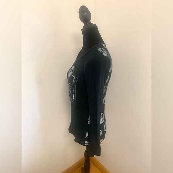 Nightmare Before Christmas Long Sleeve Tee - Black - Picture 2 of 7